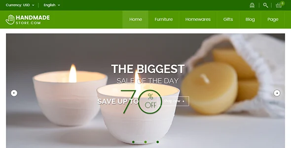 Spa - Cosmetic Shop WooCommerce WordPress Theme WordPress theme homepage layout for a auto parts WooCommerce store