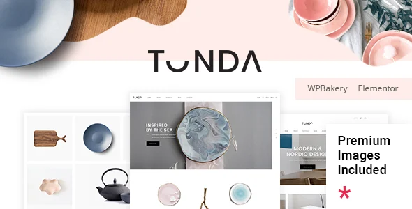 Tonda - Elegant Shop WordPress Theme WordPress theme homepage layout for a beauty products WooCommerce store