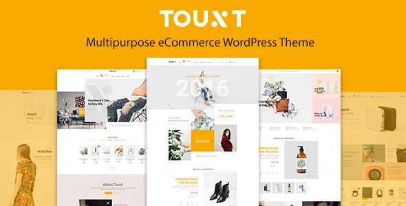 Touxt Multipurpose WooCommerce WordPress Theme WordPress theme homepage layout for a ajax add to cart WooCommerce store