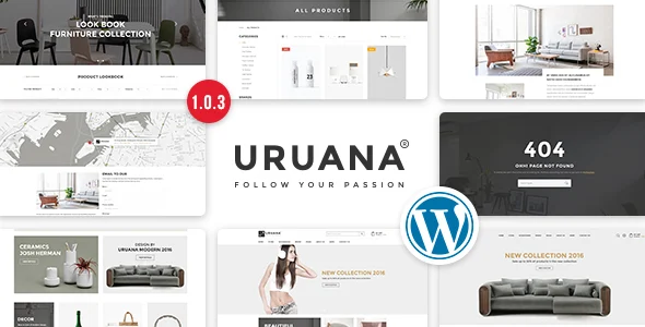 Uruana - Multi Store Responsive WordPress Theme WordPress theme homepage layout for a accessories WooCommerce store