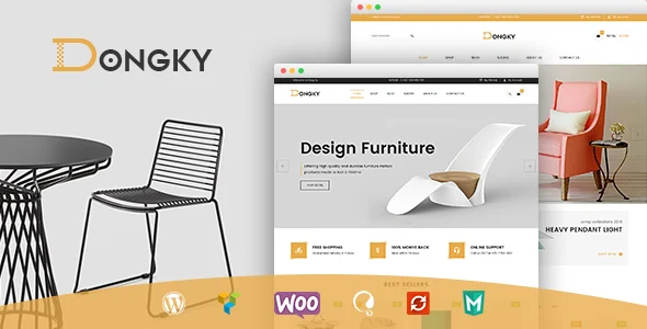 VG Dongky - Clean & Minimal WooCommerce WordPress Theme WordPress theme homepage layout for a Bootstrap 3 WooCommerce store