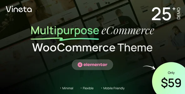 Vineta - Multipurpose WooCommerce WordPress Theme WordPress theme homepage layout for a bicycle WooCommerce store