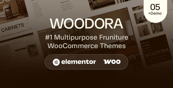 Woodora - Art & Crafts WooCommerce Theme WordPress theme homepage layout for a art WooCommerce store