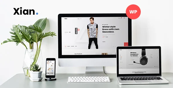 Xian - Fashion WooCommerce Theme WordPress theme homepage layout for a ajax WooCommerce store