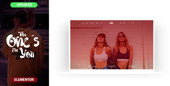 AQURA - Music WordPress Theme WordPress theme homepage layout for a artist music website