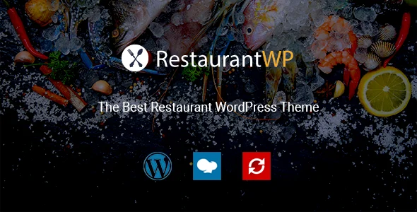 Restaurant WordPress Theme WordPress theme homepage layout for a bakery restaurant website