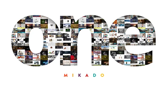 Mikado One - Multipurpose Business WordPress Theme WordPress theme homepage layout for a business website