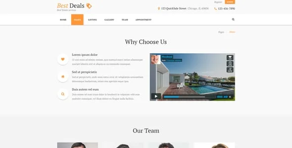 Best Deals - Property Sales & Rental WordPress Theme — single post layout