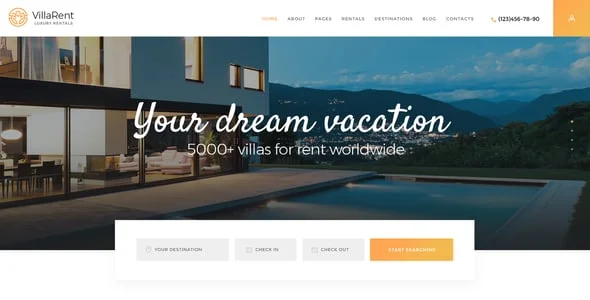 CasaMia | Property Rental Real Estate WordPress Theme — blog and article listing