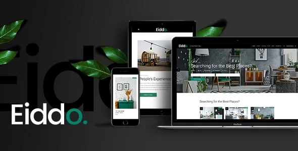 Eiddo - Real Estate and Realtor WordPress Theme — homepage layout