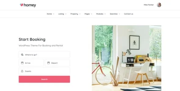 Homey - Booking and Rentals WordPress Theme — single post layout