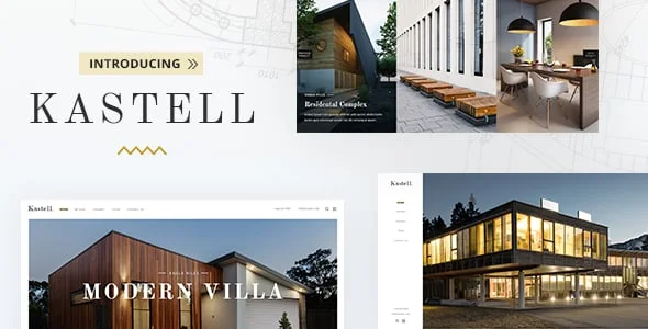Kastell - WordPress Theme for Single Properties and Apartments — homepage layout