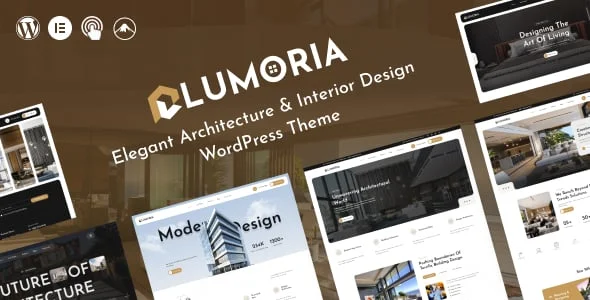 Lumoria -  Architect, Construction WordPress Theme — homepage layout