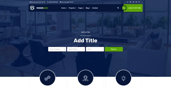Mingrand – Real Estate WordPress Theme
