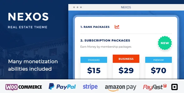 Nexos - Real Estate WordPress Theme — design detail view