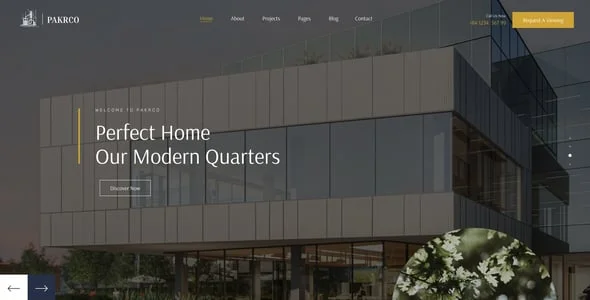 PakrCo - Single Property WordPress Theme — blog and article listing