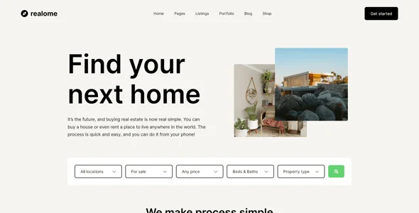 Realome - Real Estate and Realtor Block Theme — blog and article listing