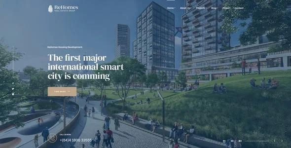 Rehomes - Real Estate Group WordPress Theme — blog and article listing