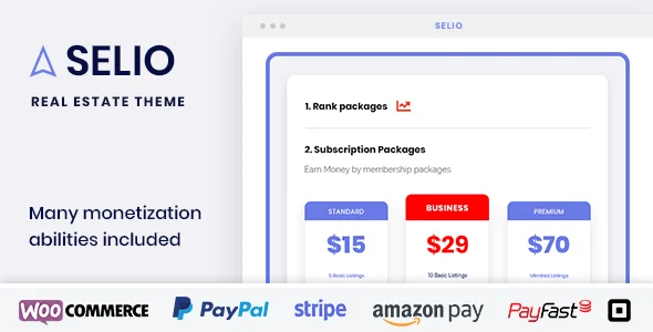 Selio - Real Estate Directory WordPress Theme — interior page design