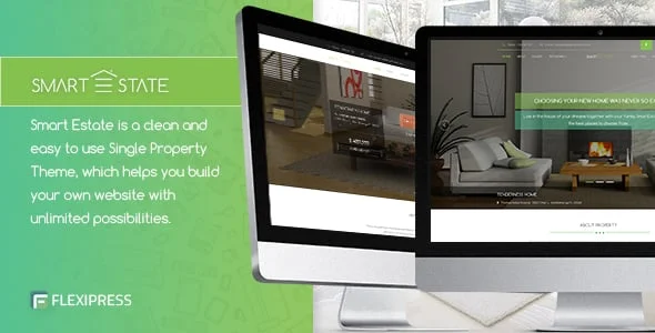 Smart Estate - Ultimate Single Property Theme — homepage layout