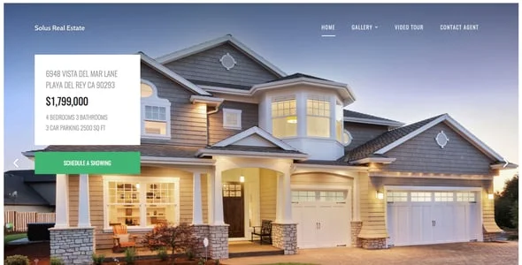 Solus - Single Property WordPress Theme — blog and article listing