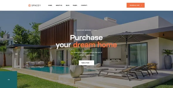 Spacey - Single Property WordPress Theme — single post layout