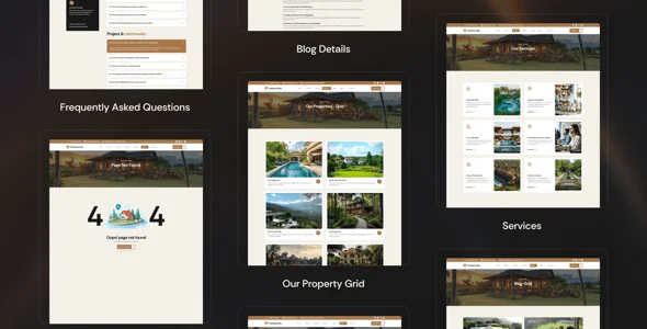 TheNessVilla - Weekend Villa and FarmHouse Project WordPress Theme — design detail view