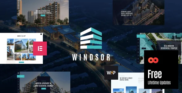Windsor - Apartment Complex Single Property WordPress Theme — homepage layout