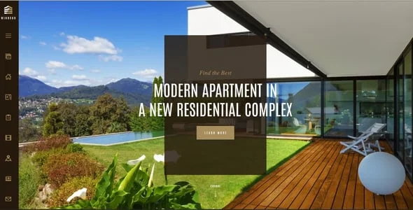 Windsor - Apartment Complex Single Property WordPress Theme — design detail view