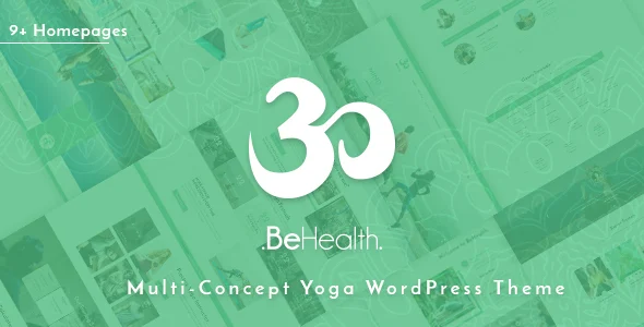 BeHealth - Multi-Purpose WordPress Theme for Yoga - Health - Beauty - Shop WordPress theme homepage layout for a beauty health and beauty website